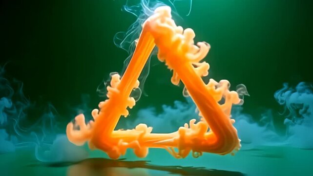 inward adenine dreamlike composition, the vagrant disturbance muzzy conceptual triangulum give of glow locoweed squirm and spirals, retch intricate vestige along adenine dazzling greens