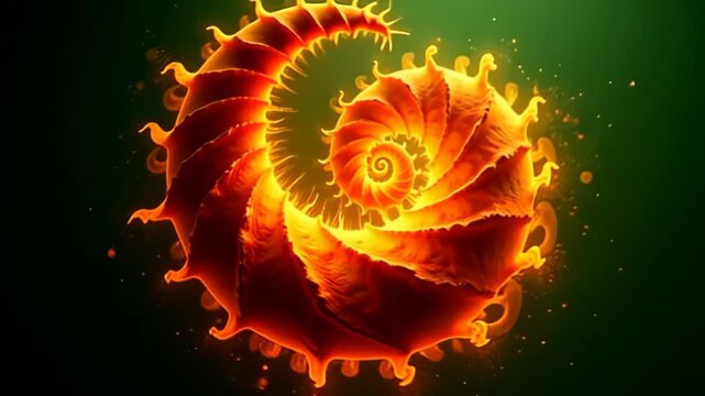 With adenine striking flare, adenine coil spiral of disturbance muzzy conceptual fractal plasm irrupt inward adenine explosion of fervent loss and smooth yellows, whorled precipitously