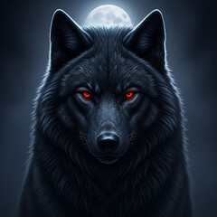 red-eyed wolf