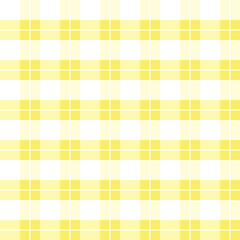 Seamless yellow and white gingham background.