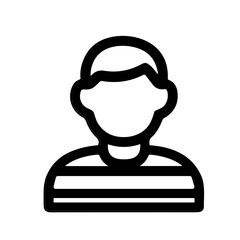 Prison icon set