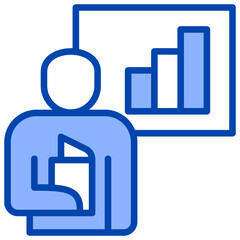 Obraz premium Business Coaching Icon