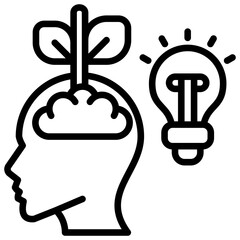 Growth Mindset Icon