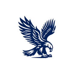 eagle horizon simple vectors design