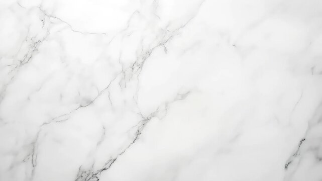 Elegant white marble surface with subtle gray veining, ideal for backgrounds