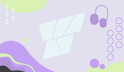 Abstract background colorful purple green and many more