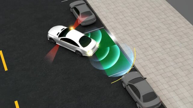 Car Reversing with Smart Parking Sensor Assistance