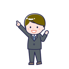 会社員／ななめ／男性 05