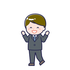 会社員／ななめ／男性 07