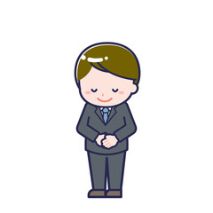 会社員／ななめ／男性 08