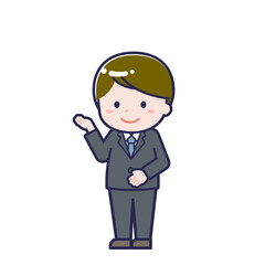 会社員／ななめ／男性 18