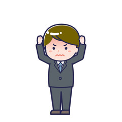 会社員／ななめ／男性 27