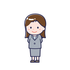 会社員／ななめ／女性 28