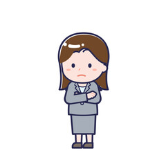 会社員／ななめ／女性 30