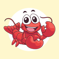Flat Vector Animal Sea Illustration