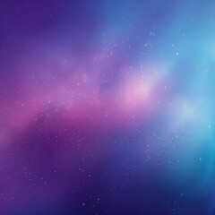Fototapeta premium Blurry cosmic nebula, soft purple and blue hues