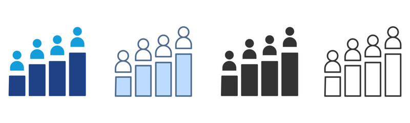 Poll Icon Set Multiple Style Collection