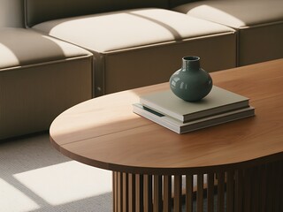 Futuristic digital network interface with glowing nodes and data screens image