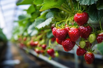 Farm grown fresh strawberries