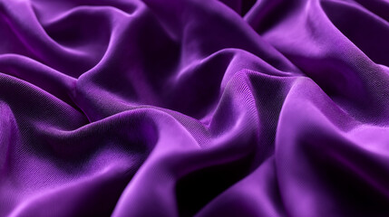 Obraz premium Luxurious Purple Silk Fabric Texture
