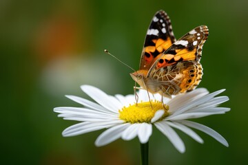Fototapeta premium Insect on daisy