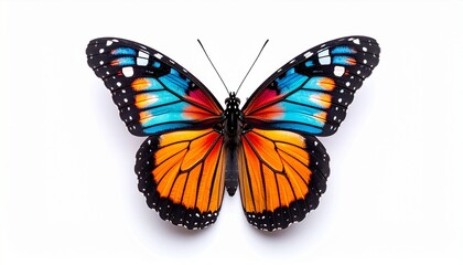 Obraz premium A butterfly isolated on white