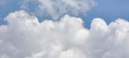 Obraz premium blue sky with clouds