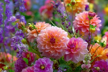 Fototapeta premium lovely summer blooms