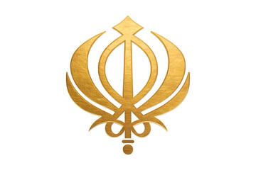 Golden Khanda symbol shines, representing Sikh faith and heritage.