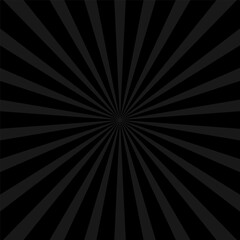 Yellow banner with Sun rays, lines background, light