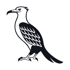 Fototapeta premium vector illustration of an eagle