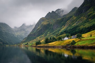 Fototapeta premium Norwegian scenery