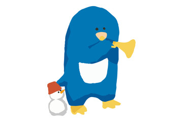 トランペット吹きのペンギン　吹奏楽