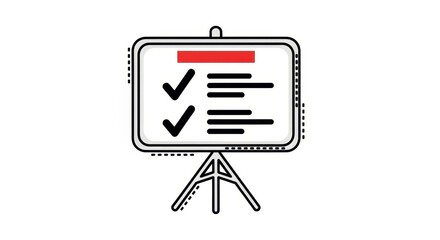 Empty stage with podium and spotlights for product display