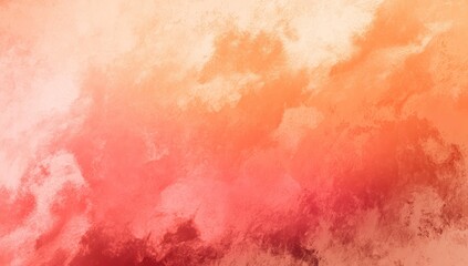Faded peach and coral gradient, offering soft and smooth transitions with a blurry finish.