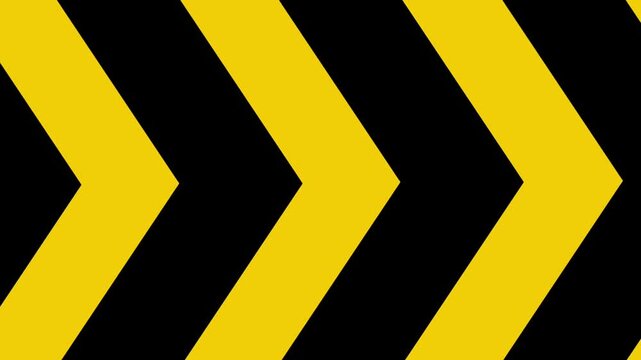 Loop animation of a yellow hazard stripes on black background. Perfect for holiday promotions, celebration intros, or banners for American labor events and seasonal video content.