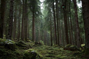 Obraz premium surface of the woods