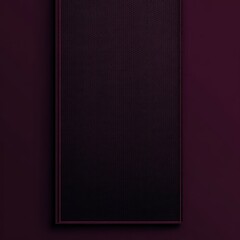 Fototapeta premium Dark maroon framed canvas