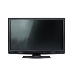 Sleek Black Flat Screen Television Display for Modern Home Entertainment