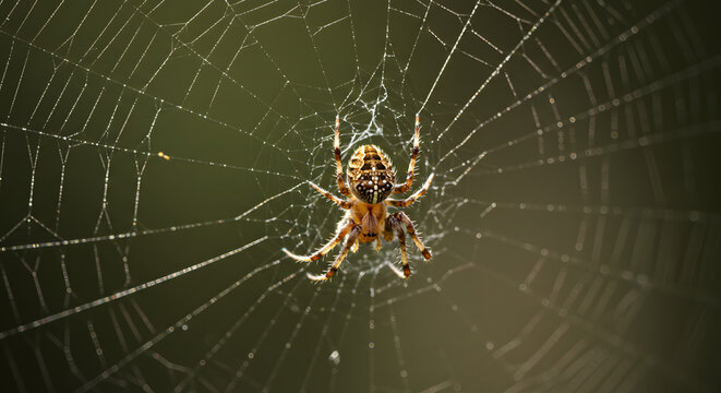 Orb-weaver Spider on Dew-kissed Web







 - Powered by Adobe