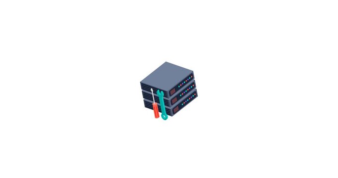 Database Maintenance Animation