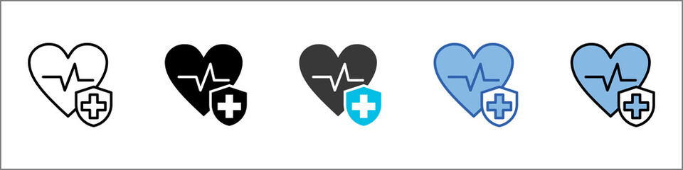 Health Icon Pack Multistyle Illustration