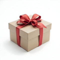 Obraz premium gift box isolated on white background