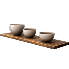 Wood Shelf Contemporary Furniture on isolated transparent cutout PNG Background