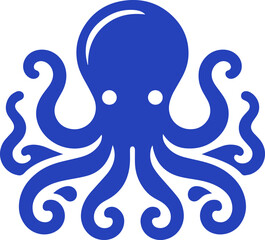 Fototapeta premium Octopus Vector Illustration Art