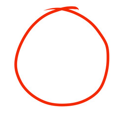 circle correction symbol elements