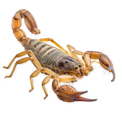Close-Up Detailed Photograph of a Desert Scorpion, Arachnid, Invertebrate Zoology Specimen