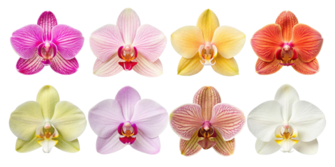 Beautiful orchids showcase vibrant array of colors and delicate petals, making them stunning flower choice for any occasion