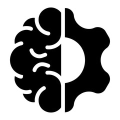 brain network Solid icon
