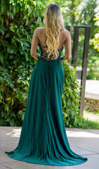 Fototapeta premium woman in a dress